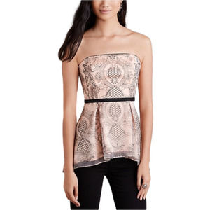 Anthropologie Miette Peplum Top